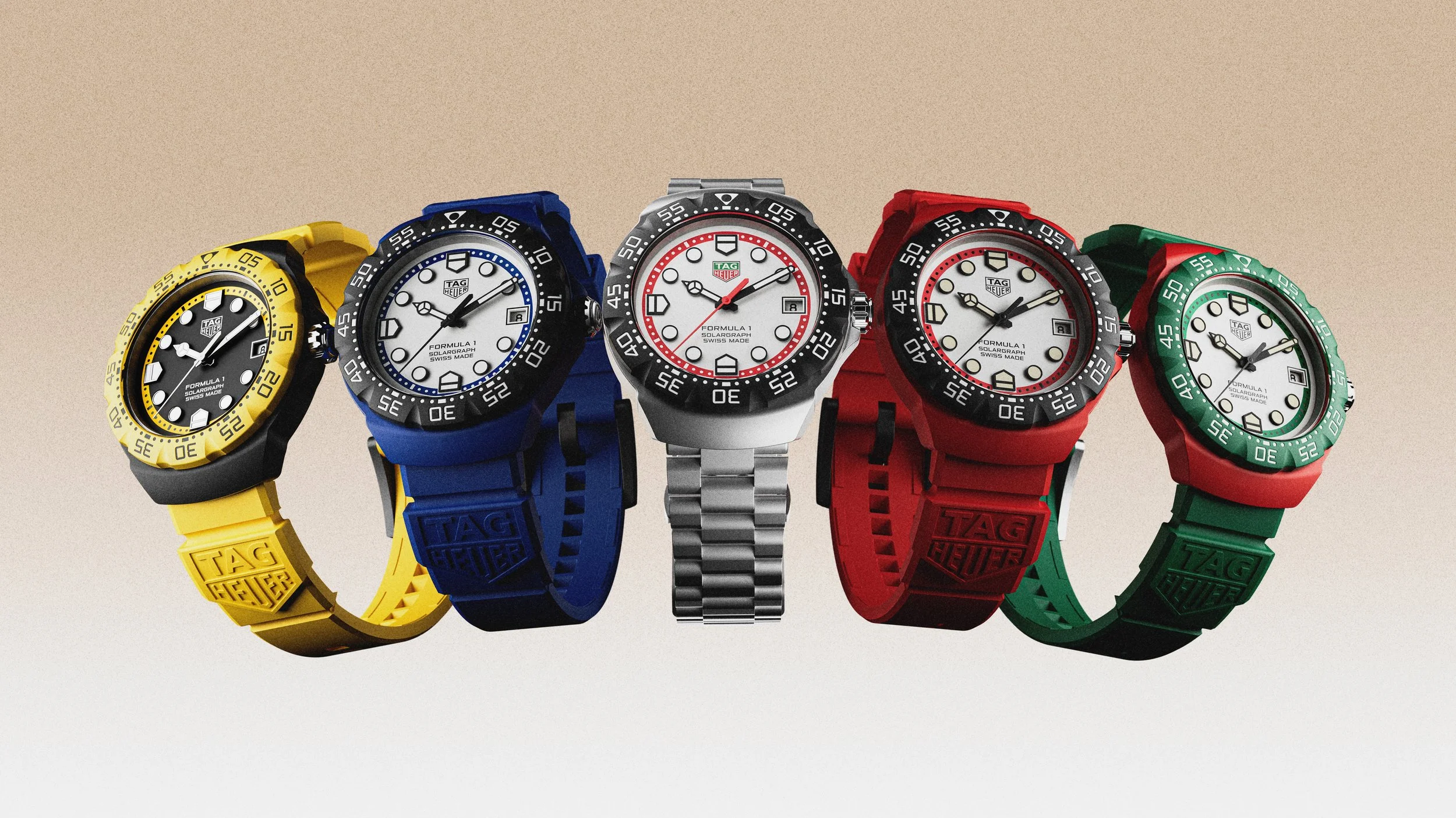 Introducing the TAG Heuer Formula 1 Solargraph: An 80s Icon Goes